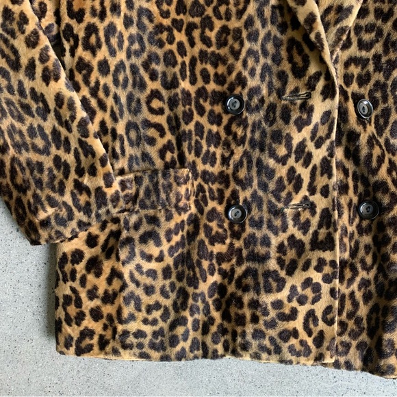 Amazing Vintage Leopard Blazer - Picture 2 of 6